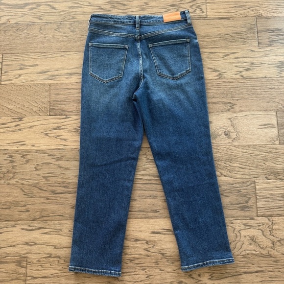 Dear John Frankie Straight Jeans Size 29 26” Inseam Blue Denim Women’s Excellent - Picture 6 of 9